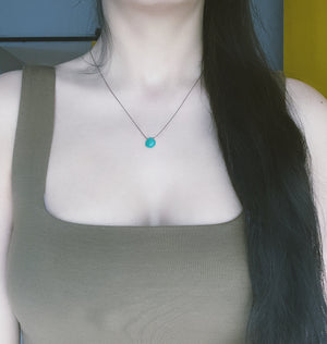 CERES Green Onyx Gemstone Necklace