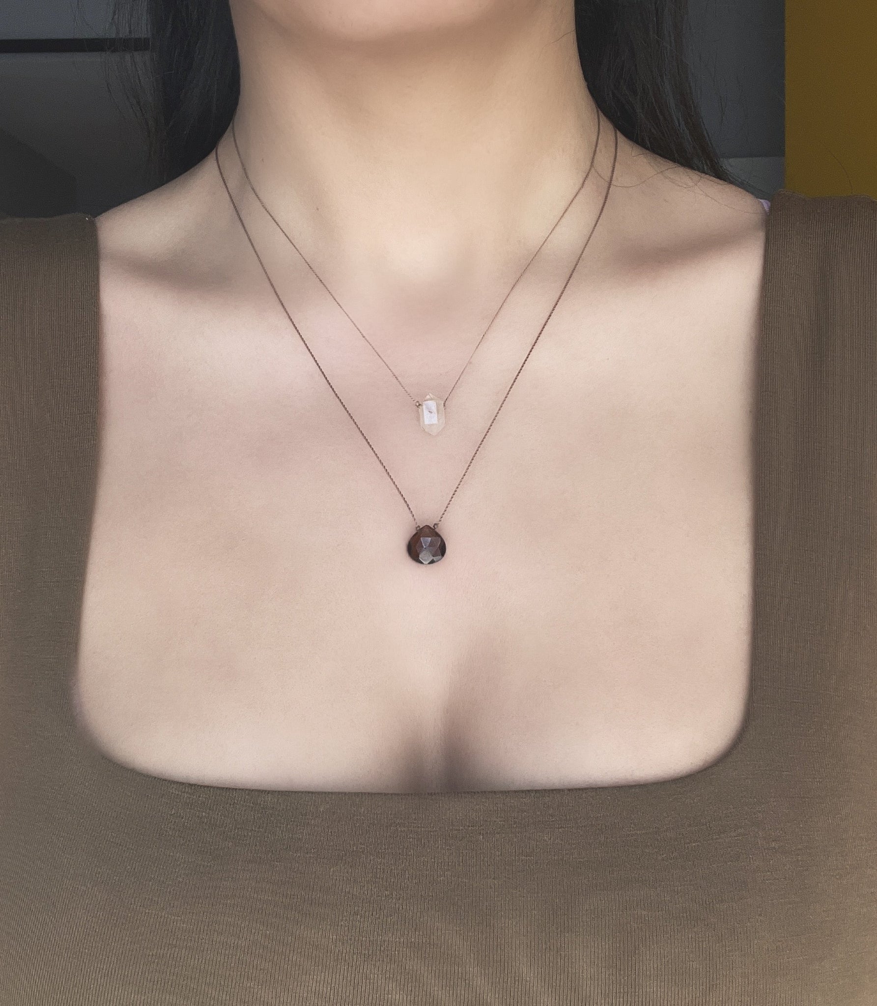 JUNO Quartz Gemstone Necklace