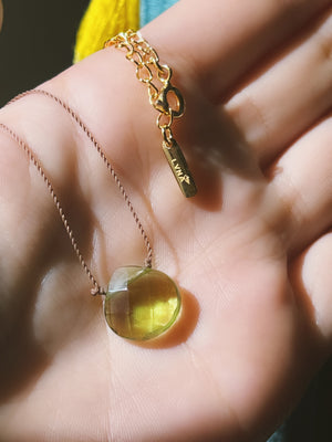 YANG ASHA - Peridot Gemstone Necklace