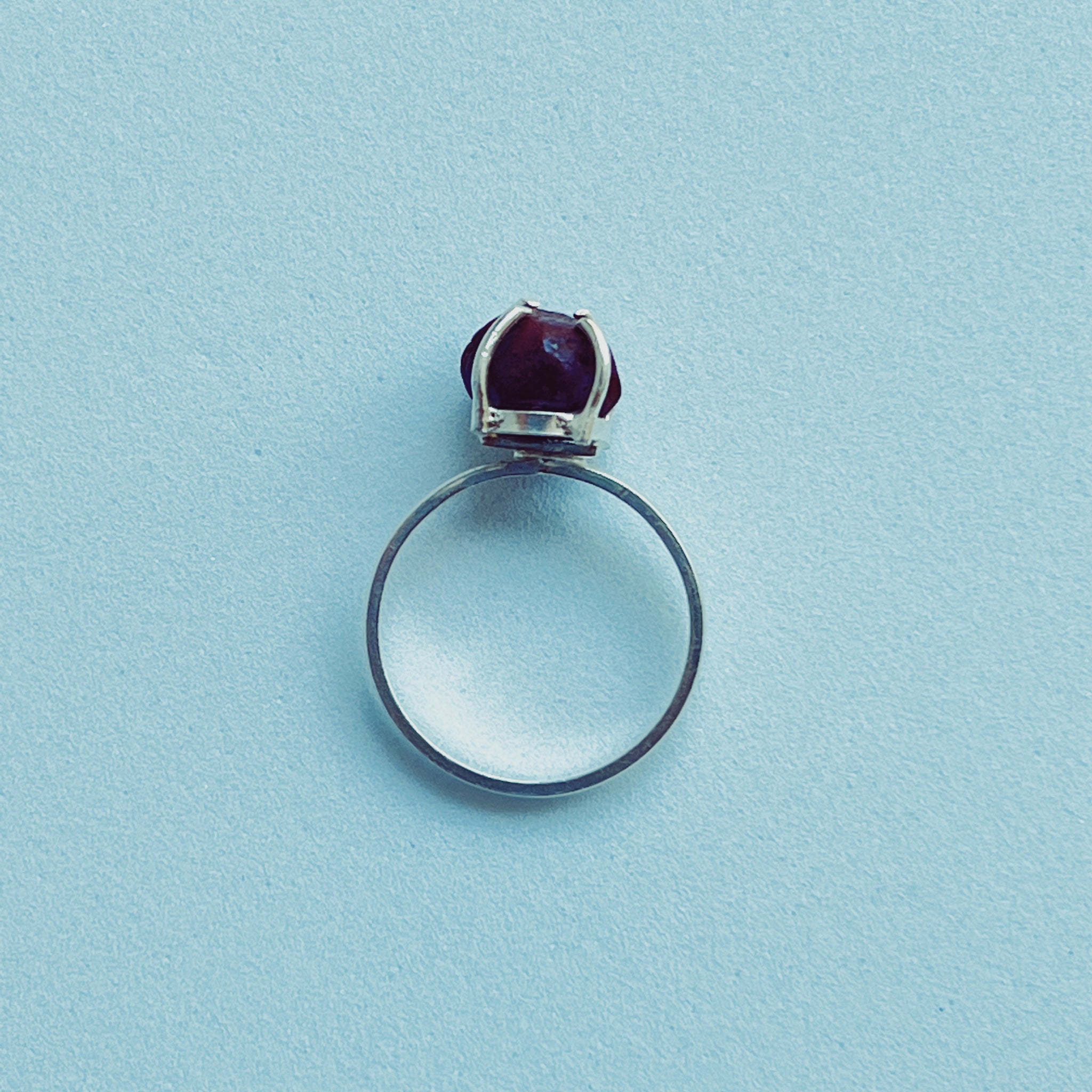 CARMENTA - Raw Ruby Gemstone Ring