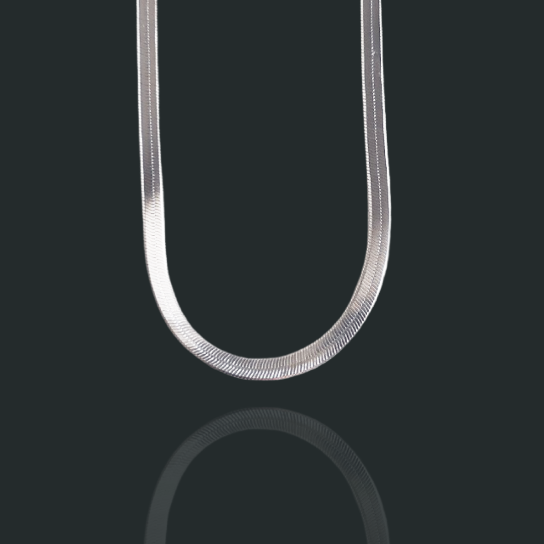 ATROPOS Sterling Silver Snake Necklace