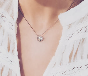 IDONY - Black Rutilated Quartz Gemstone Necklace