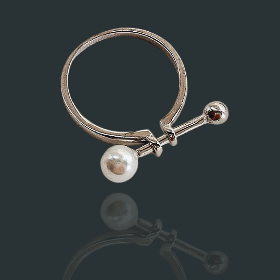 BIA Sterling Silver Pearl Ring