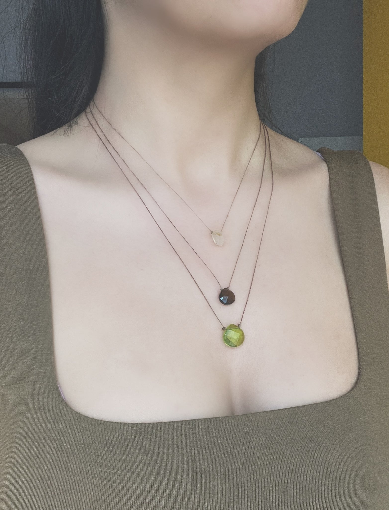 JUNO Quartz Gemstone Necklace