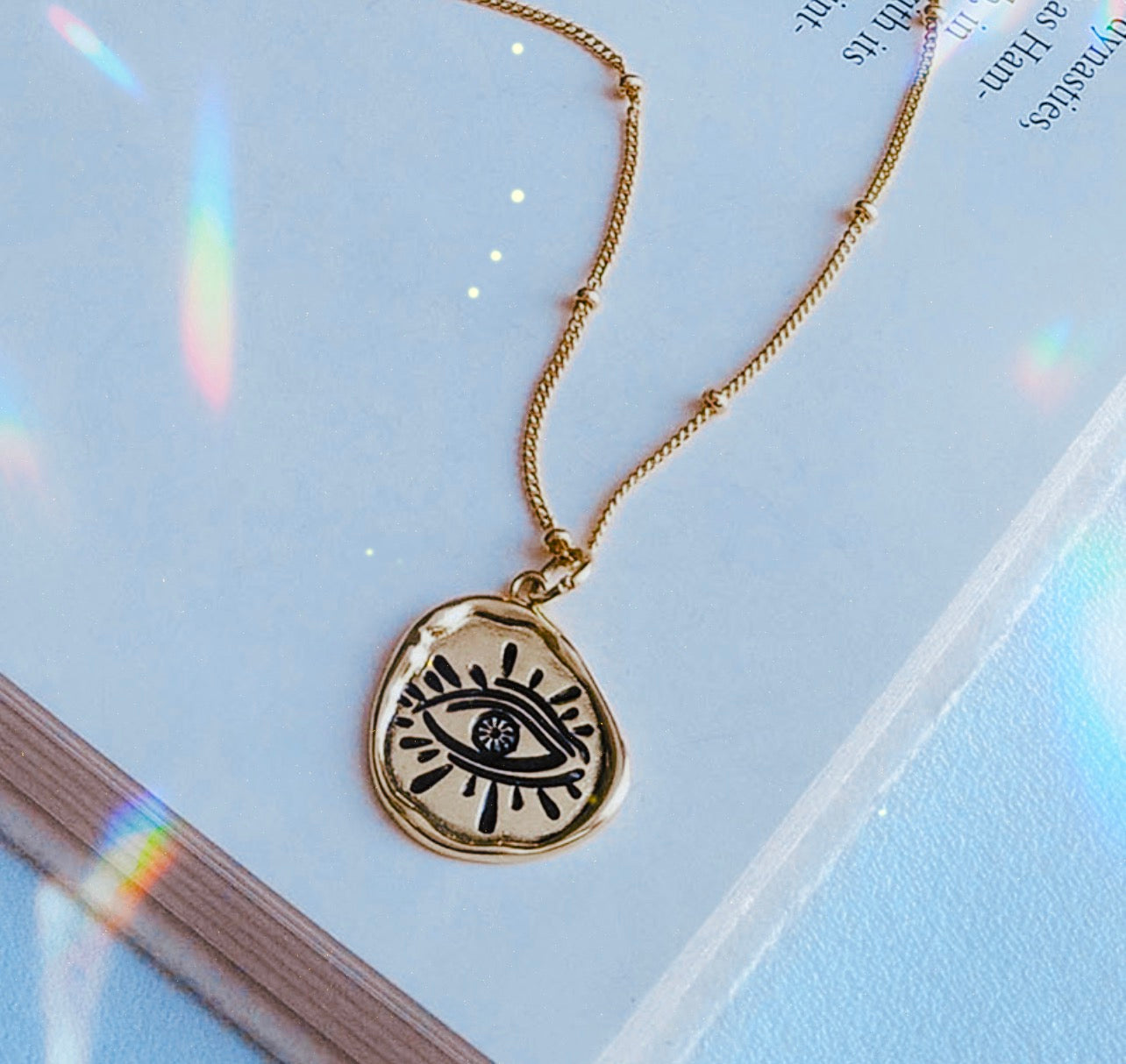Buy OWN Your Story Third Eye Open Gold Pendant Necklace with Diamonds –  Atelier All Day