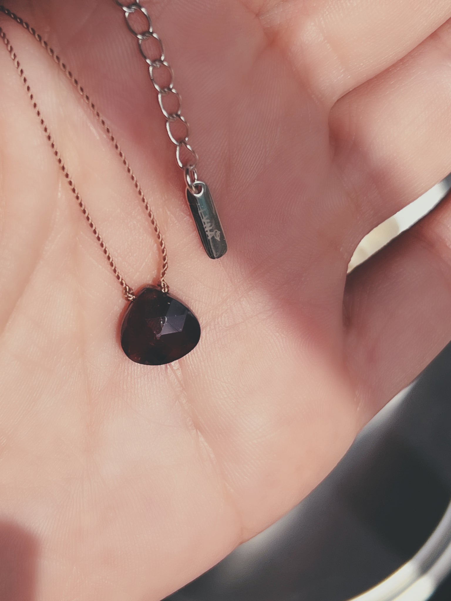 DANU Garnet Gemstone Necklace